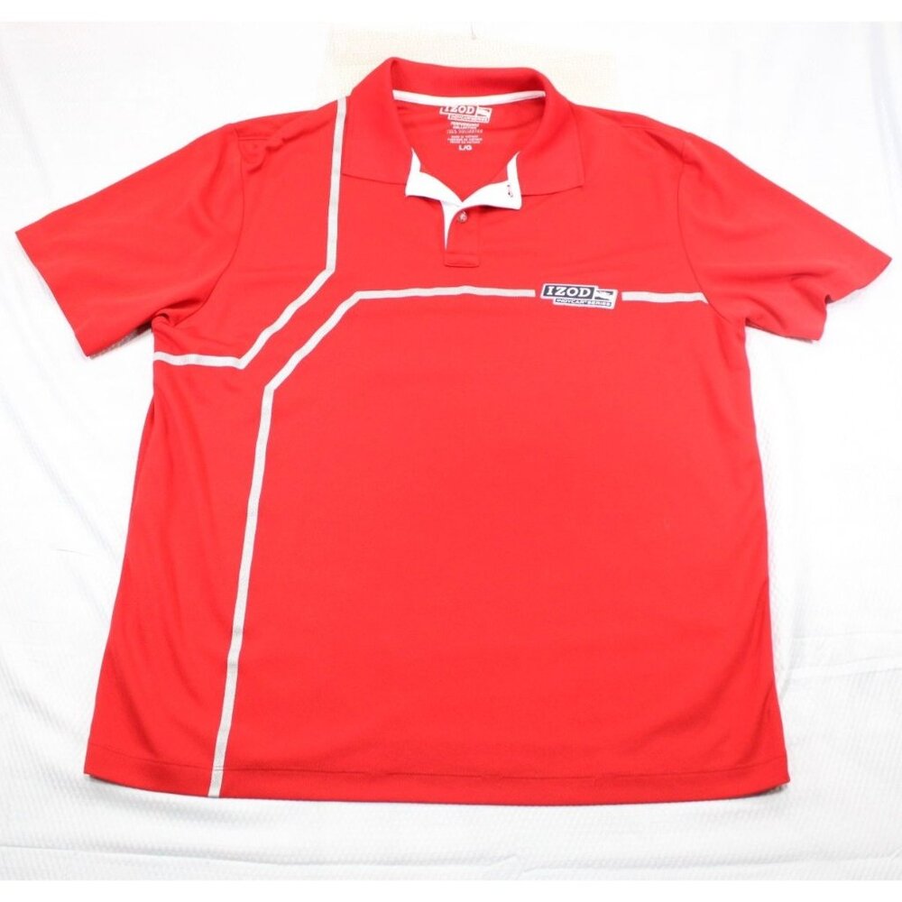 Izod Indycar‎ Series Red Polo Shirt Large